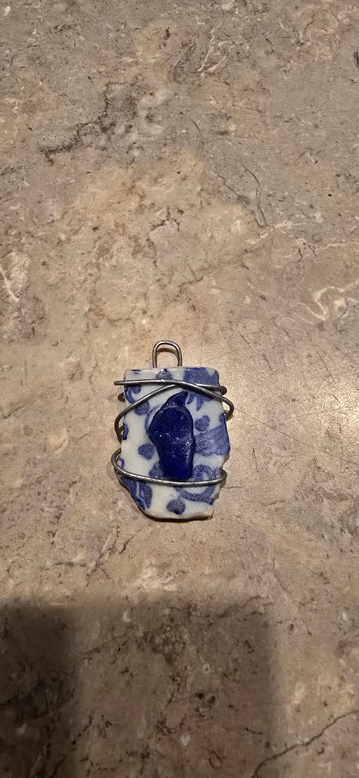 Fine china necklace