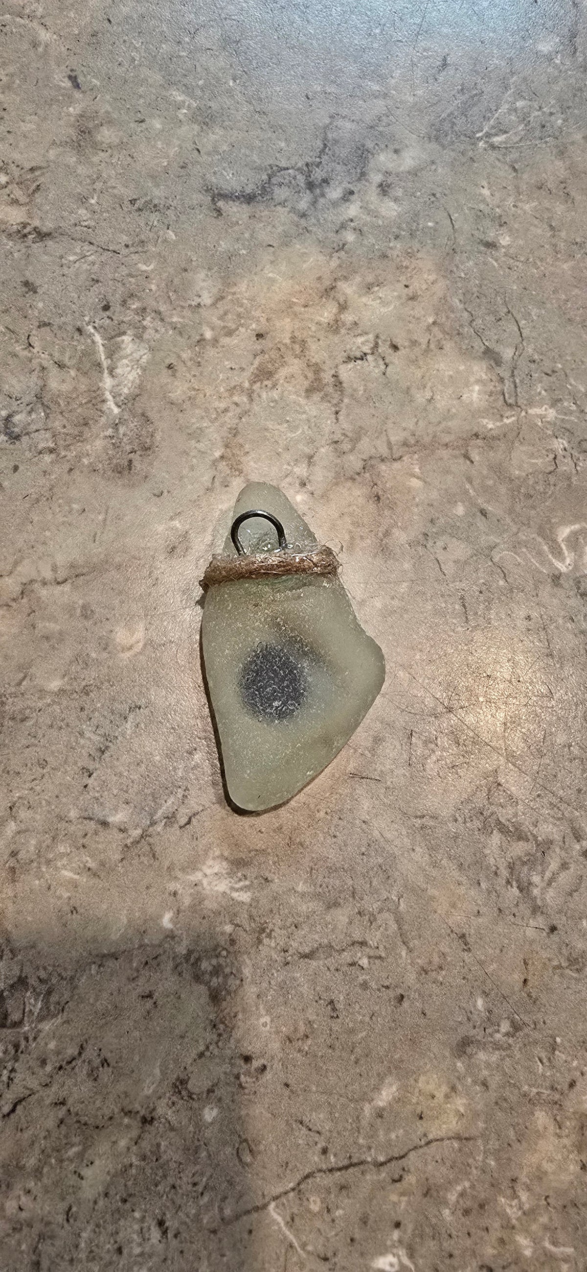Mixed media necklace